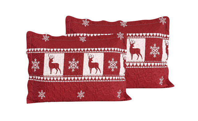 Image of Up to 72% off Pinsonic 3-Piece Christmas Quilt Sets