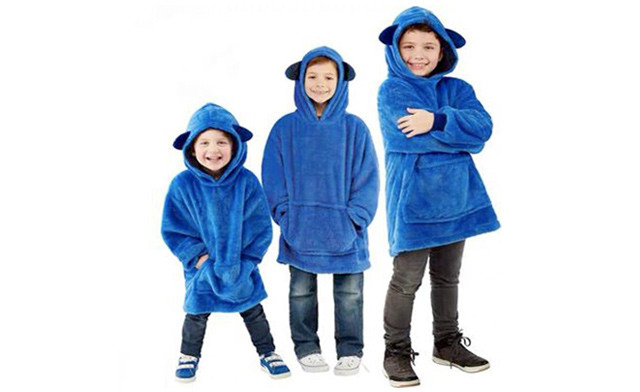 Image of $29.95 for a Kid's Animal Plush Hoodie (a $59 Value)