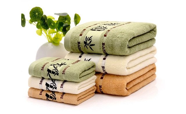 Image of Up to 65% off Bamboo Bath & Face Towels