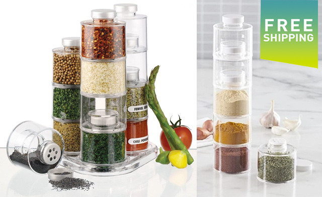 Image of $29 for a 6-Piece Spice Tower (a $49 Value)