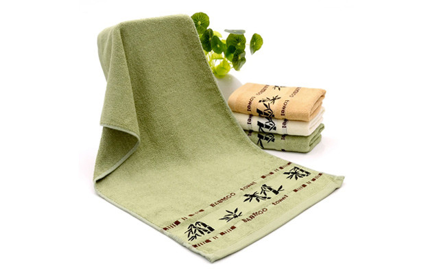 Image of Up to 63% off Bamboo Bath & Face Towels