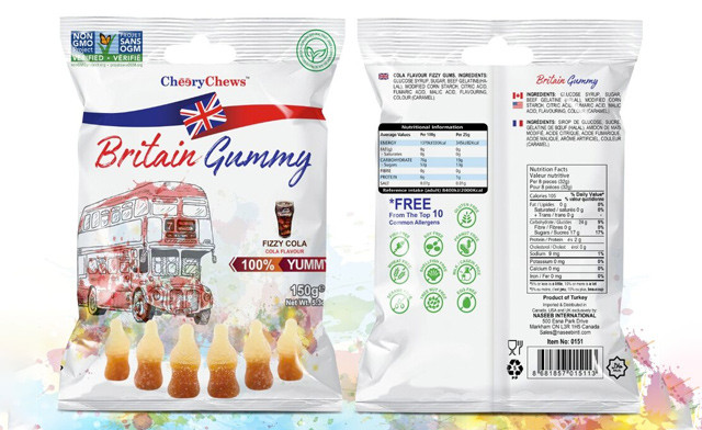 Image of $24.95 for 10 Packs of Britain Gummies (a $39.90 Value)