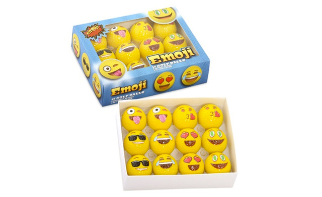 Image of $28.99 for Emoji Golf Balls - 12-Pack (a $41.99 Value)