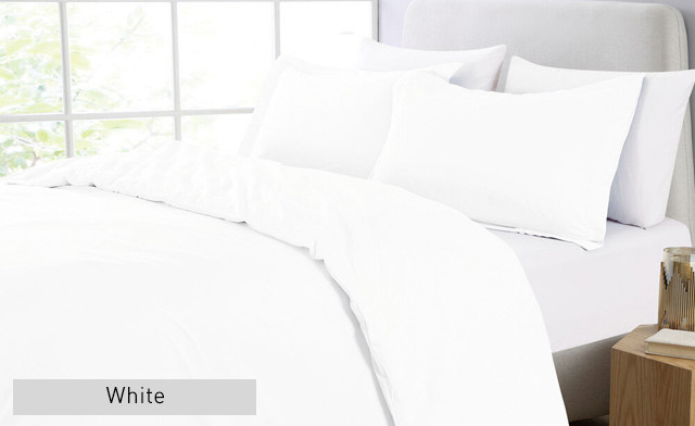 Image of Up to 76% off a 3-Piece Duvet Cover Set 
