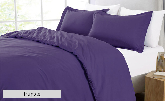 Image of Up to 76% off a 3-Piece Duvet Cover Set 