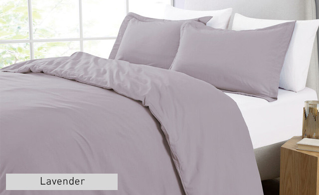 Image of Up to 76% off a 3-Piece Duvet Cover Set 