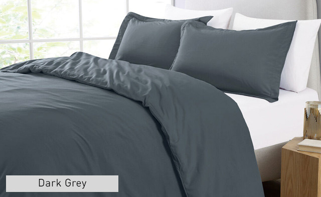 Image of Up to 76% off a 3-Piece Duvet Cover Set 