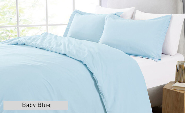 Image of Up to 76% off a 3-Piece Duvet Cover Set 
