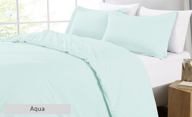 Image of Up to 76% off a 3-Piece Duvet Cover Set 