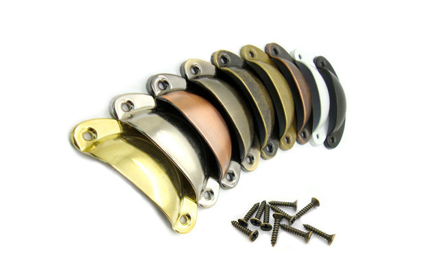 Image of $16.95 for a 10-Pack of Shell Shaped Retro Cabinet Handles (a $40 Value)