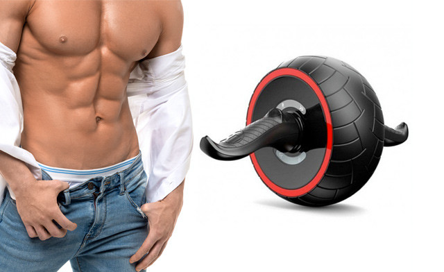 Image of $17.95 for an Abdominal Exercise Wheel & Training Mat (a $39 Value)