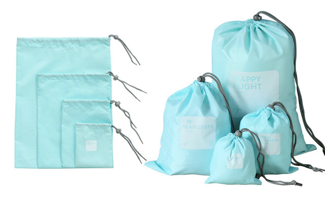 Image of $15 for a 4Pc Waterproof Drawstring Bag Set (a $49 Value)