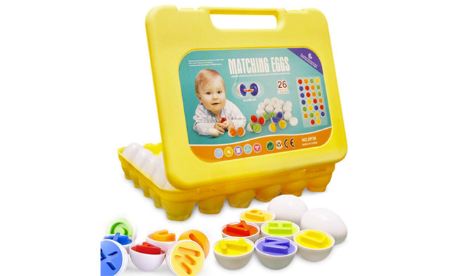 Image of $39.95 for a Kids Matching Eggs Toy (a $73.99 Value)