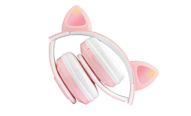 Image of $39 for a Pair of Foldable Wireless LED Headphones (a $119 Value)