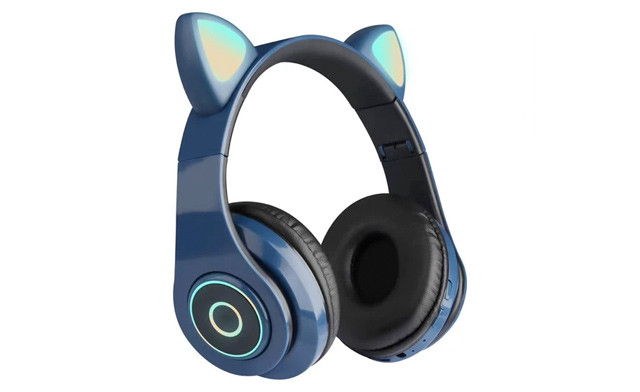 Image of $39 for a Pair of Foldable Wireless LED Headphones (a $119 Value)