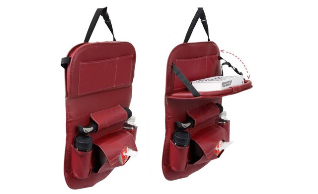 Image of $16.95 for a Car PU Leather Backseat Organizer (a $35 Value)
