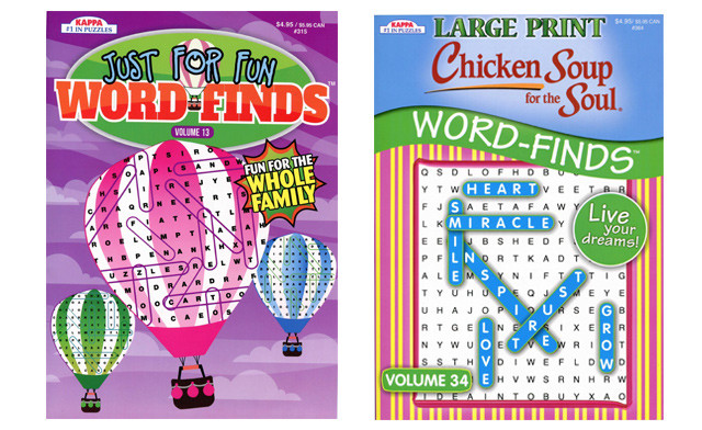 Image of $19.95 for a 10-Pack of Assorted Full-Size Word Find Puzzle Books (a $59.50 Value)