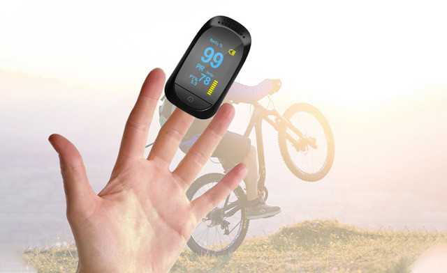 Image of $29.99 for a Fingertip Pulse Oximeter (a $49.99 Value)