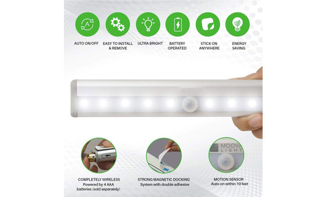 Image of $17.95 for an LED Motion Sensing Light Bar (a $33.99 Value)