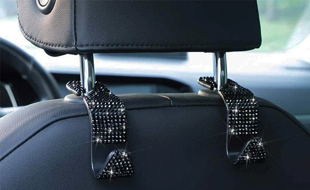 Image of $14.95 for a 2-Pack of Bling Car Seat Headrest Hooks (a $34.99 Value)