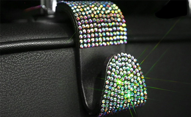 Image of $14.95 for a 2-Pack of Bling Car Seat Headrest Hooks (a $34.99 Value)