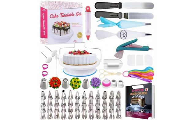 Image of $26.95 for a 127-Piece Cake Decorating Kit (a $44.99 Value)