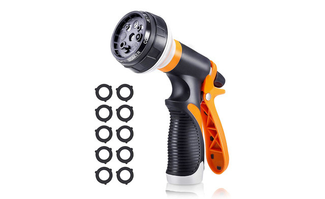 Image of $25 for a Garden Hose Nozzle & Hanger (a $68 Value)