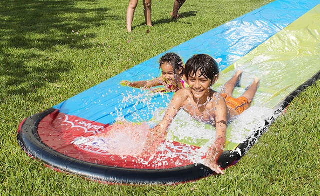 Image of Up to 62% off a 1- or 2-Lane Kids Slip and Slide 