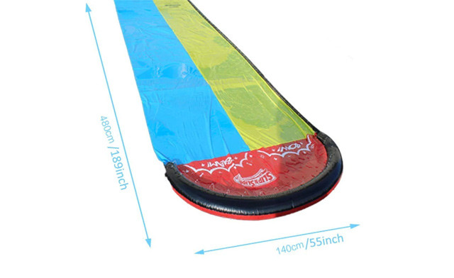 Image of Up to 62% off a 1- or 2-Lane Kids Slip and Slide 