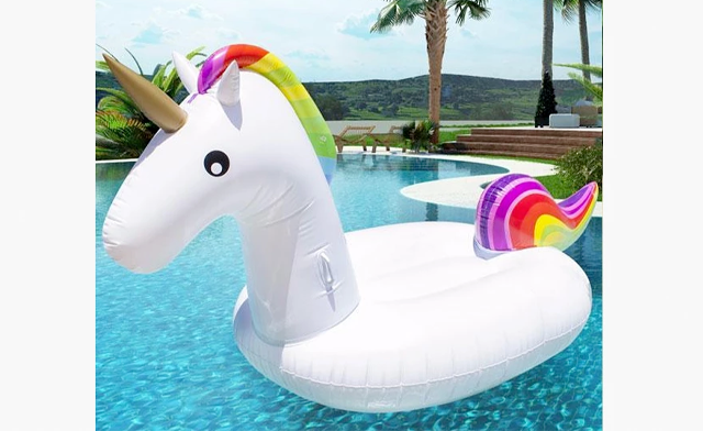 Image of $39.95 for a Giant Inflatable Unicorn Pool Float (a $109 Value)