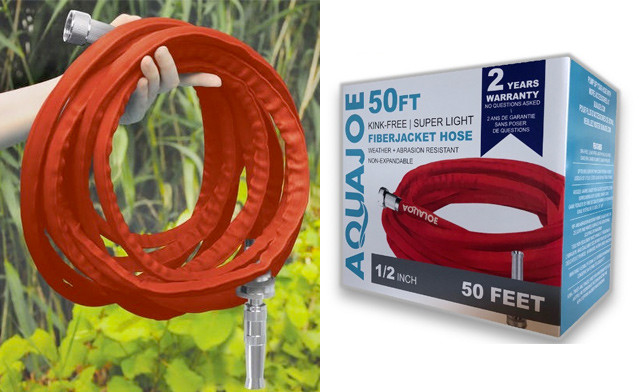 $24.99 for an Aqua Joe 50ft. Kink-Free Hose (a $59.99 Value)