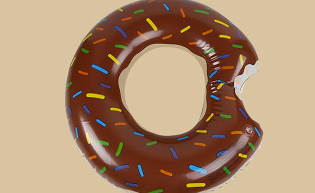 Image of $20 for a Giant Inflatable Donut Pool Float (a $55 Value)