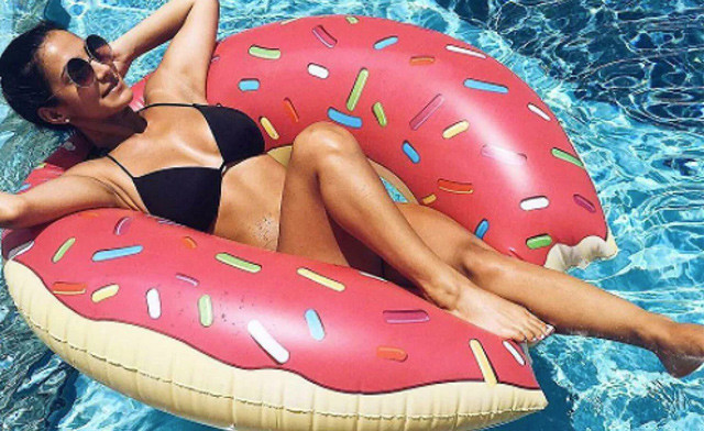 Image of $20 for a Giant Inflatable Donut Pool Float (a $55 Value)