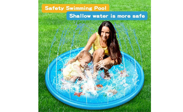 Image of $36.95 for an Inflatable Splash Pad (a $79 Value)