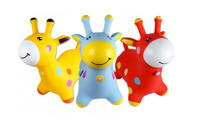 Image of $24.95 for a Kids Bouncing Giraffe Hopper (a $49.99 Value)