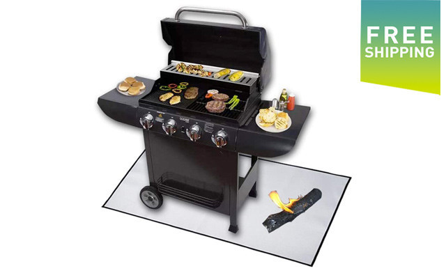 Image of Up to 60% off a Grill Mat Deck Protector