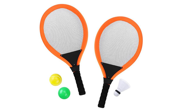 Image of $24.95 for a Badminton Racket Set (a $59.99 Value)