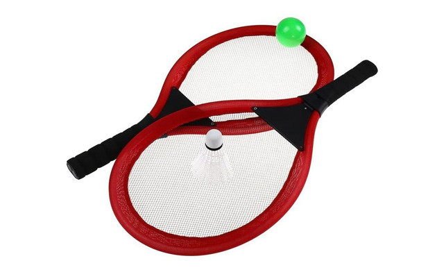 Image of $24.95 for a Badminton Racket Set (a $59.99 Value)