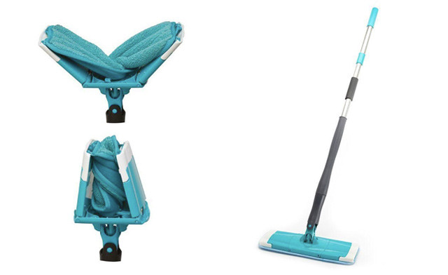 Image of $16.95 Self-Wringing Microfiber Flat Mop (a $39 Value) 