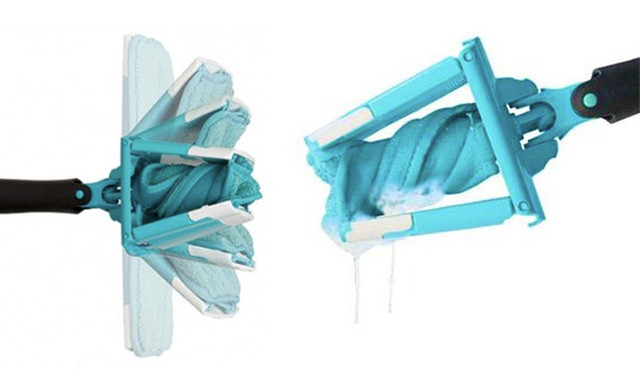 Image of $16.95 Self-Wringing Microfiber Flat Mop (a $39 Value) 