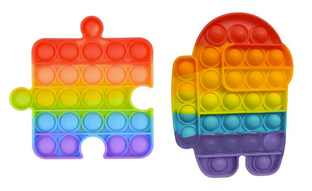 Image of $21.95 for a 3-Pack of Bubble Popper Fidget Toys (a $60 Value)