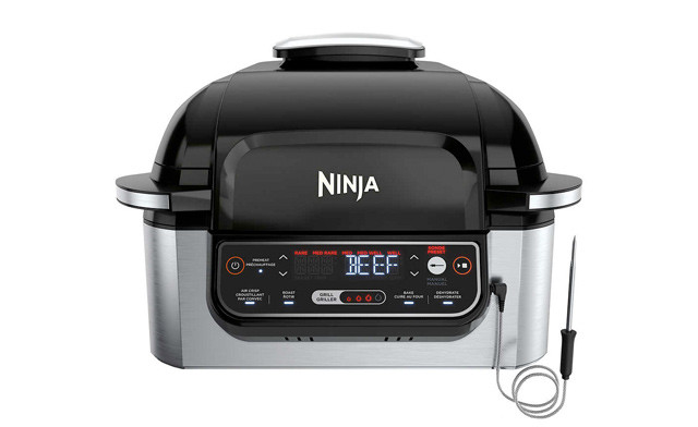 Image of $179.99 for a Ninja 5-in-1 Indoor Grill & Air Fryer - Refurbished (a $299.99 Value)