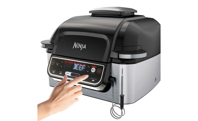Image of $179.99 for a Ninja 5-in-1 Indoor Grill & Air Fryer - Refurbished (a $299.99 Value)