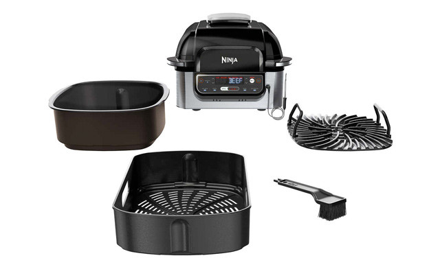 Image of $179.99 for a Ninja 5-in-1 Indoor Grill & Air Fryer - Refurbished (a $299.99 Value)