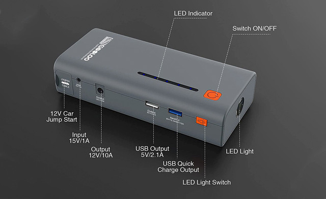 Image of $49 for an Elite Series 1200A Automotive Jump Starter (a $79 Value)