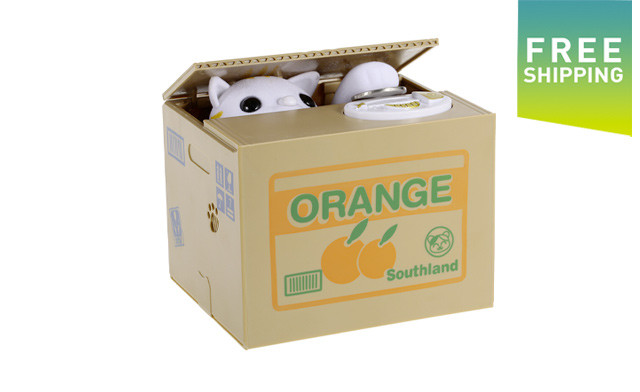 Image of $25 for an Automatic Coin Piggy Bank (a $54 Value)
