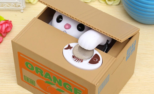 Image of $25 for an Automatic Coin Piggy Bank (a $54 Value)