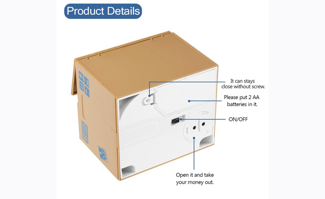 Image of $25 for an Automatic Coin Piggy Bank (a $54 Value)