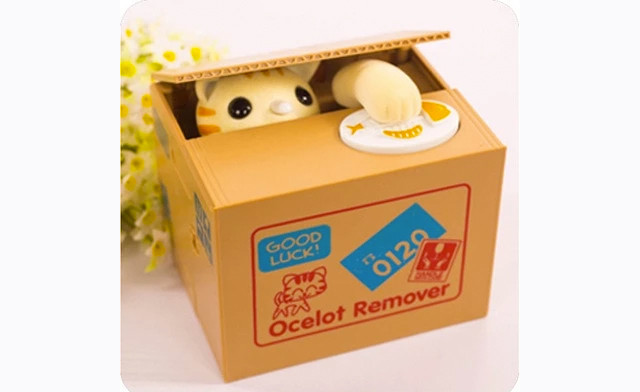 Image of $25 for an Automatic Coin Piggy Bank (a $54 Value)
