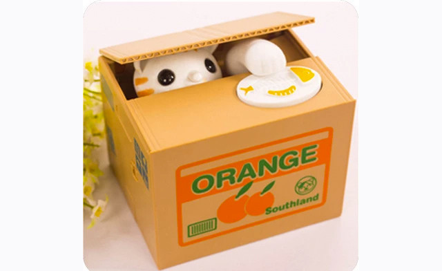 Image of $25 for an Automatic Coin Piggy Bank (a $54 Value)